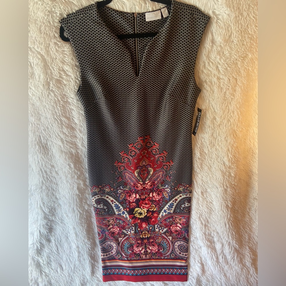 NEW YORK & COMPANY Sheath Midi Dress
